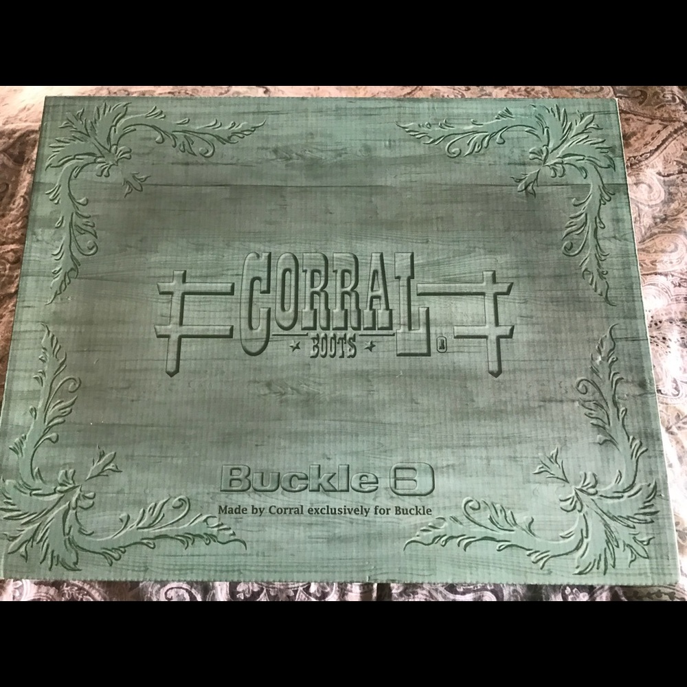 NEW Corral for the BUCKLE cowboy boots